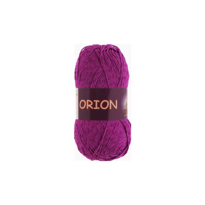 Пряжа Vita-cotton "Orion" 4567 Лиловый 77% мерсиризированный хлопок 23% вискоза 170м 50гр